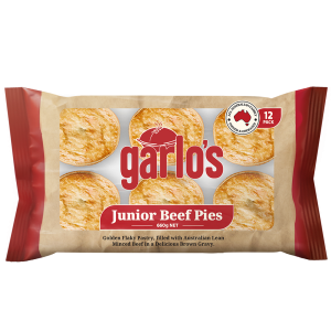 12 Junior Lean Beef Pies