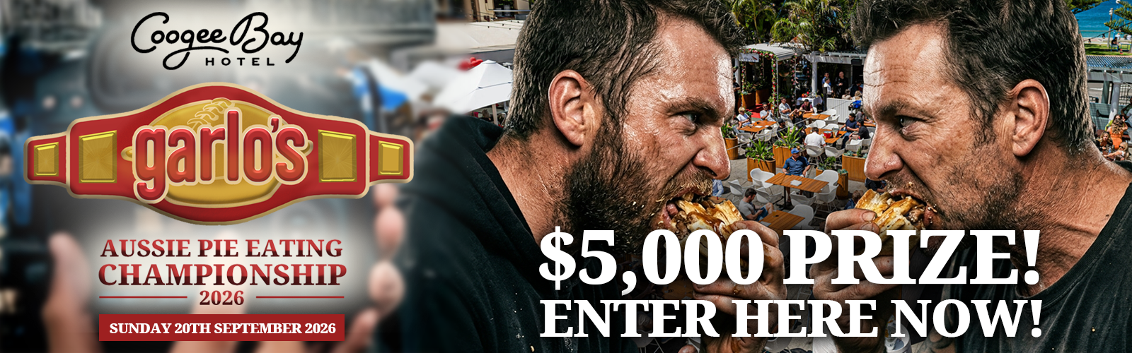 Garlo's Website Banner - Pie Eating Competition V3